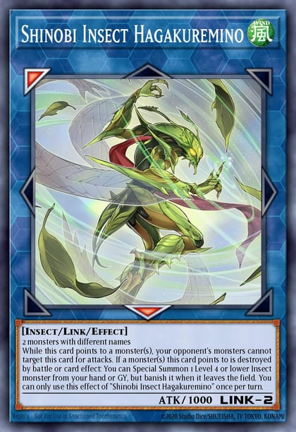 Shinobi Insect Hagakuremino, 2022 Tin of the Pharaoh's Gods MP22-EN183