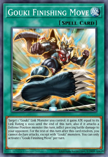 Gouki Finishing Move, 2022 Tin of the Pharaoh's Gods MP22-EN185