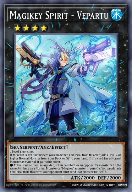 Magikey Spirit - Vepartu, 2022 Tin of the Pharaoh's Gods MP22-EN213