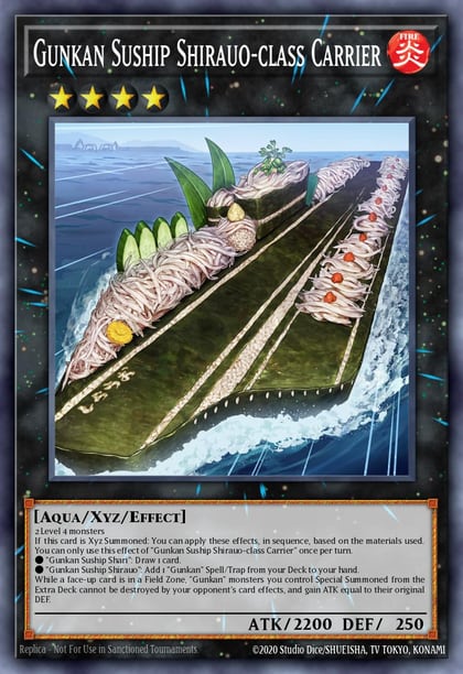 Gunkan Suship Shirauo-class Carrier, 2022 Tin of the Pharaoh's Gods MP22-EN215