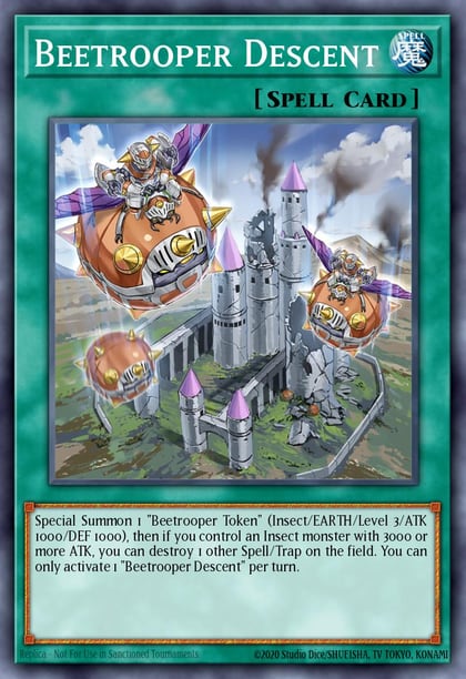 Beetrooper Descent, 2022 Tin of the Pharaoh's Gods MP22-EN240