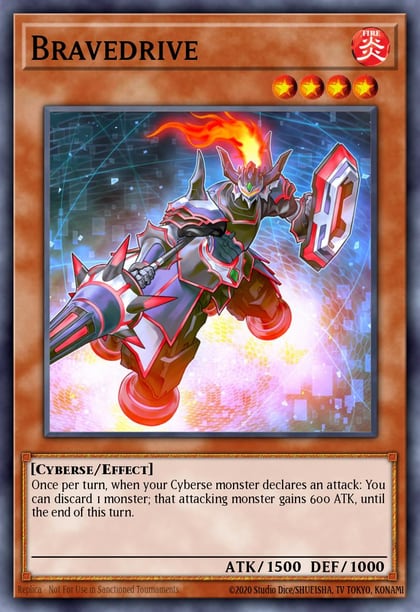 Bravedrive, 2022 Tin of the Pharaoh's Gods MP22-EN244