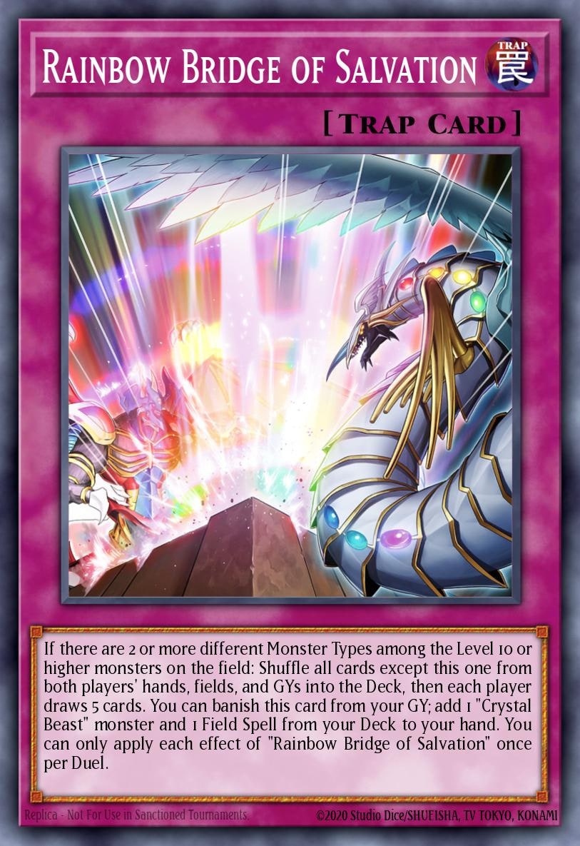 Rainbow Bridge of Salvation, 2022 Tin of the Pharaoh's Gods MP22-EN270