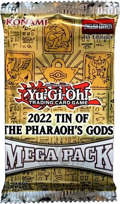 2022 Tin of the Pharaoh's Gods Mega Pack, 2022 Tin of the Pharaoh's Gods P275401