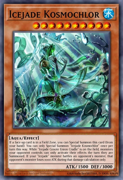 Icejade Kosmochlor, 25th Anniversary Tin: Dueling Heroes Mega Pack MP23-EN006