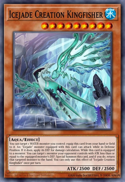 Icejade Creation Kingfisher, 25th Anniversary Tin: Dueling Heroes Mega Pack MP23-EN008