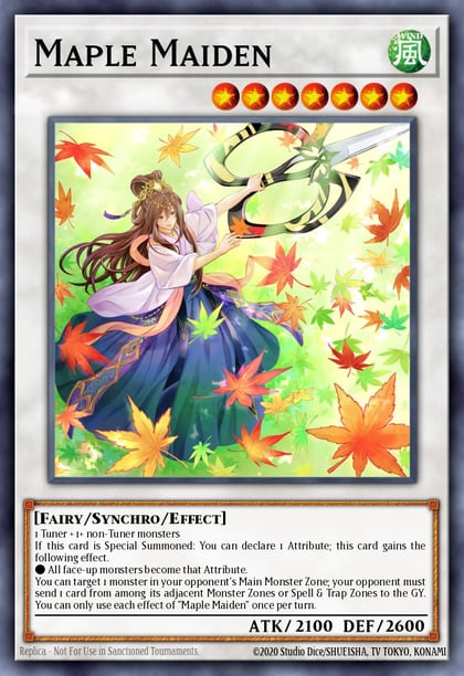 Maple Maiden, 25th Anniversary Tin: Dueling Heroes Mega Pack MP23-EN022