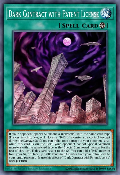 Dark Contract with Patent License, 25th Anniversary Tin: Dueling Heroes Mega Pack MP23-EN030