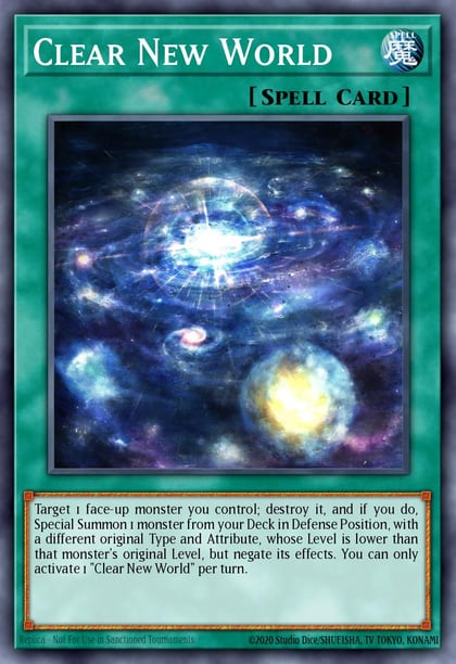 Clear New World, 25th Anniversary Tin: Dueling Heroes Mega Pack MP23-EN034