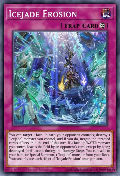 Icejade Erosion, 25th Anniversary Tin: Dueling Heroes Mega Pack MP23-EN036