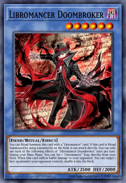 Libromancer Doombroker, 25th Anniversary Tin: Dueling Heroes Mega Pack MP23-EN047