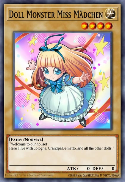 Doll Monster Miss Madchen, 25th Anniversary Tin: Dueling Heroes Mega Pack MP23-EN051