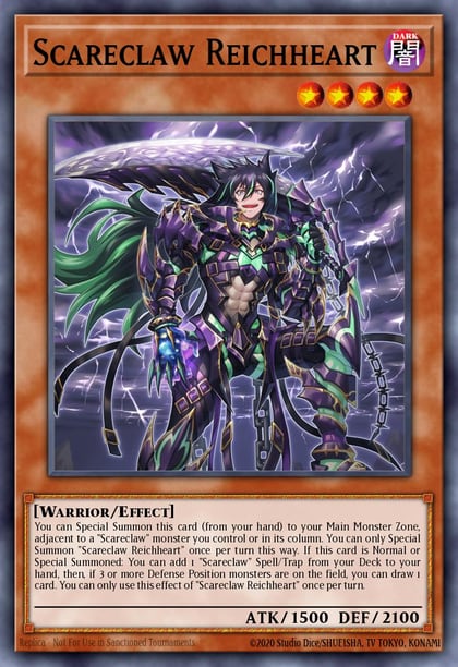 Scareclaw Reichheart, 25th Anniversary Tin: Dueling Heroes Mega Pack MP23-EN068