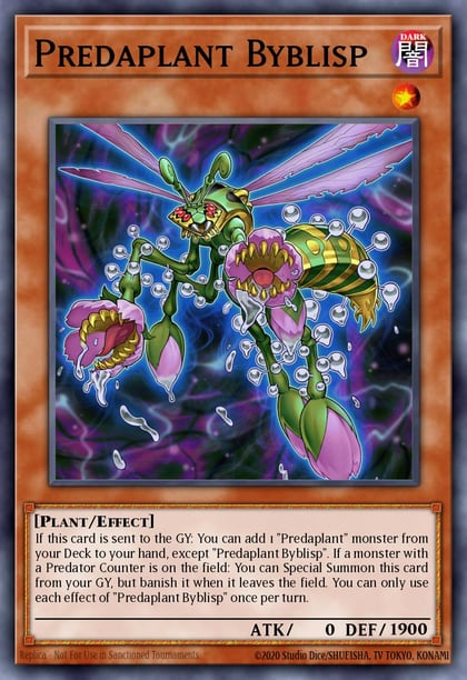 Predaplant Byblisp, 25th Anniversary Tin: Dueling Heroes Mega Pack MP23-EN069