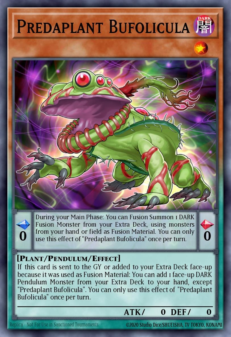 Predaplant Bufolicula, 25th Anniversary Tin: Dueling Heroes Mega Pack MP23-EN070