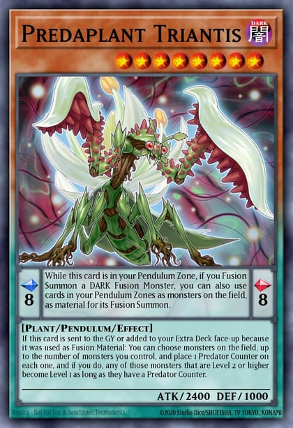 Predaplant Triantis, 25th Anniversary Tin: Dueling Heroes Mega Pack MP23-EN071