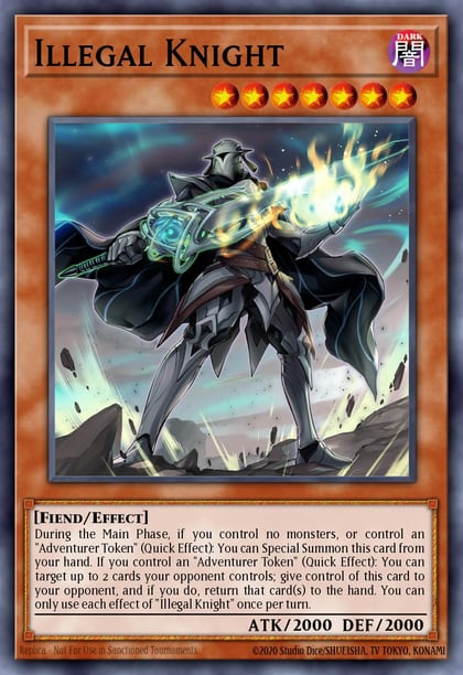 Illegal Knight, 25th Anniversary Tin: Dueling Heroes Mega Pack MP23-EN072