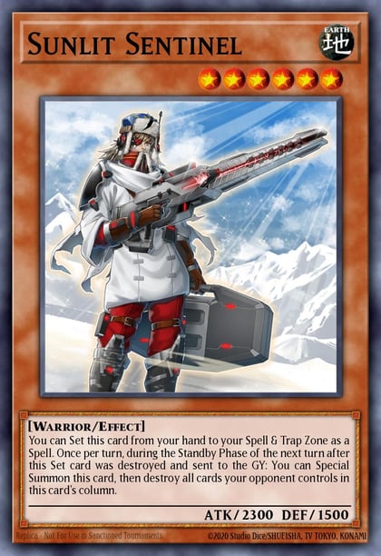 Sunlit Sentinel, 25th Anniversary Tin: Dueling Heroes Mega Pack MP23-EN074