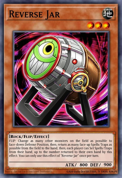 Reverse Jar, 25th Anniversary Tin: Dueling Heroes Mega Pack MP23-EN077