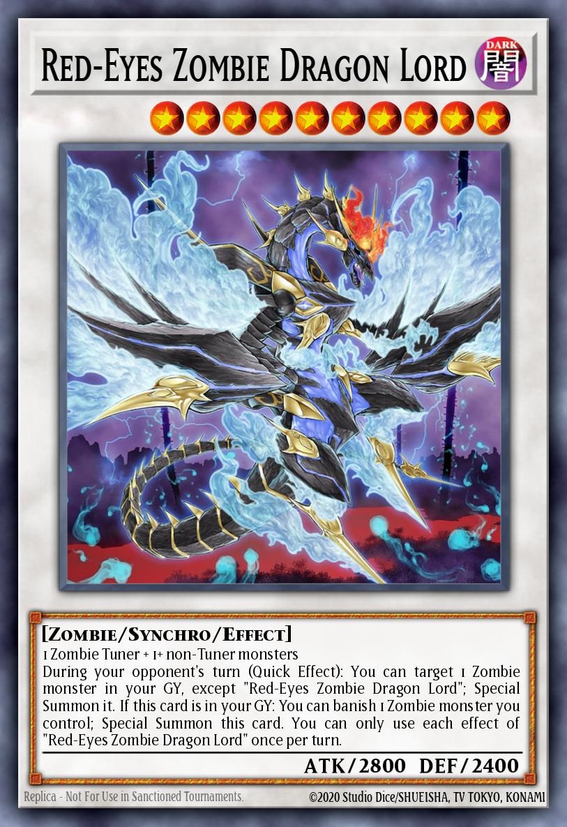 Red-Eyes Zombie Dragon Lord, 25th Anniversary Tin: Dueling Heroes Mega Pack MP23-EN083