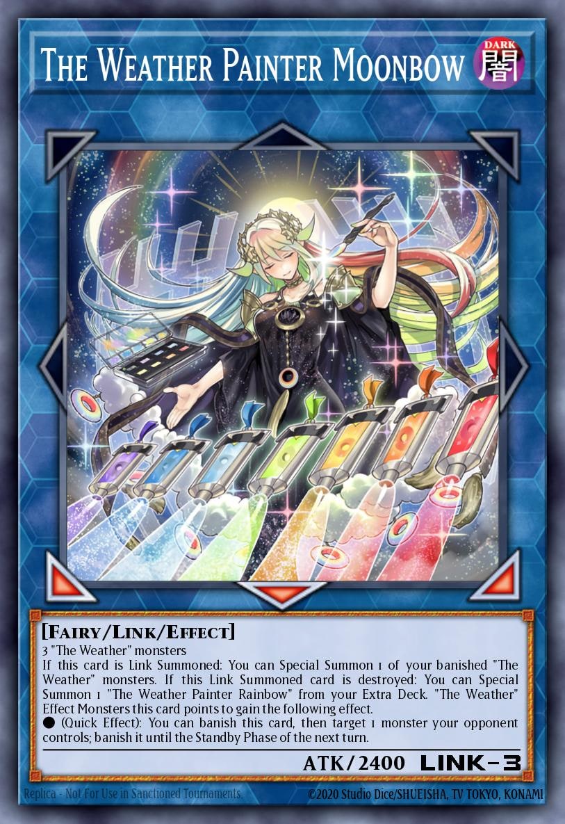 The Weather Painter Moonbow, 25th Anniversary Tin: Dueling Heroes Mega Pack MP23-EN089