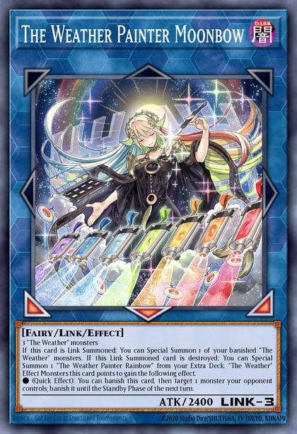 The Weather Painter Moonbow, 25th Anniversary Tin: Dueling Heroes Mega Pack MP23-EN089