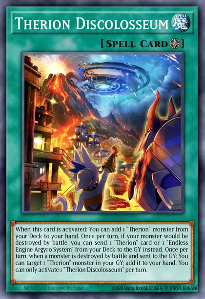 Therion Discolosseum, 25th Anniversary Tin: Dueling Heroes Mega Pack MP23-EN091