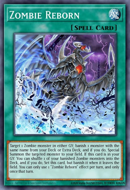 Zombie Reborn, 25th Anniversary Tin: Dueling Heroes Mega Pack MP23-EN098