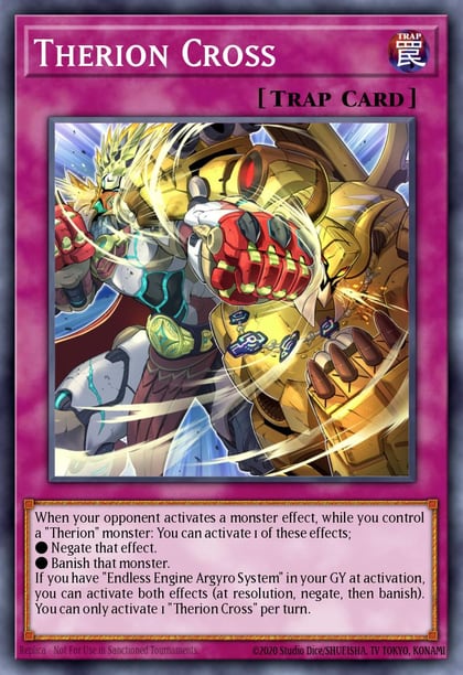 Therion Cross, 25th Anniversary Tin: Dueling Heroes Mega Pack MP23-EN100