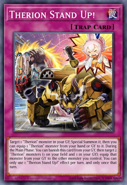 Therion Stand Up!, 25th Anniversary Tin: Dueling Heroes Mega Pack MP23-EN101