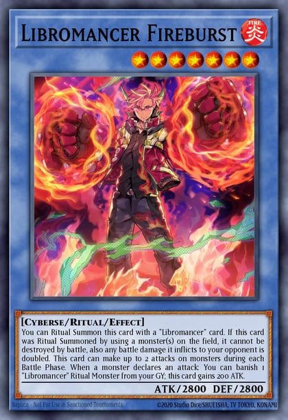 Libromancer Fireburst, 25th Anniversary Tin: Dueling Heroes Mega Pack MP23-EN112