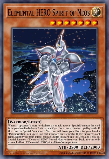 Elemental HERO Spirit of Neos, 25th Anniversary Tin: Dueling Heroes Mega Pack MP23-EN117