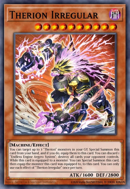 Therion Irregular, 25th Anniversary Tin: Dueling Heroes Mega Pack MP23-EN120