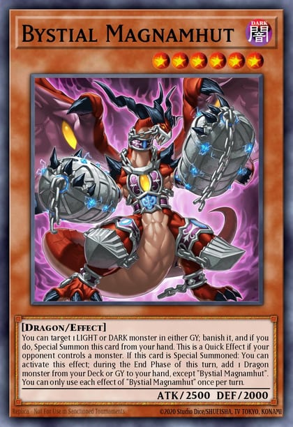 Bystial Magnamhut, 25th Anniversary Tin: Dueling Heroes Mega Pack MP23-EN157