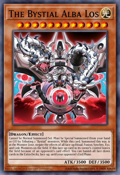 The Bystial Alba Los, 25th Anniversary Tin: Dueling Heroes Mega Pack MP23-EN161
