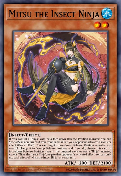 Mitsu the Insect Ninja, 25th Anniversary Tin: Dueling Heroes Mega Pack MP23-EN167