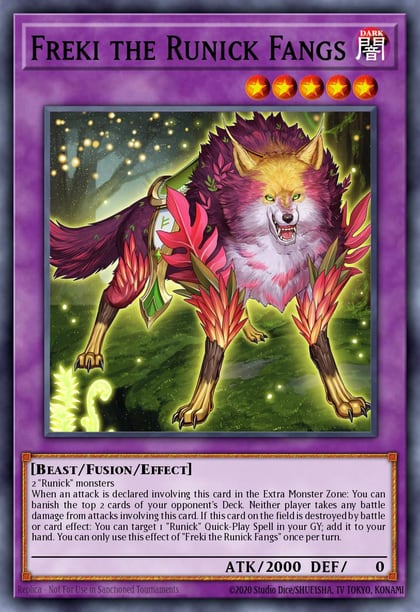 Freki the Runick Fangs, 25th Anniversary Tin: Dueling Heroes Mega Pack MP23-EN186