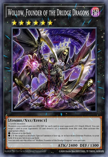 Wollow, Founder of the Drudge Dragons, 25th Anniversary Tin: Dueling Heroes Mega Pack MP23-EN191