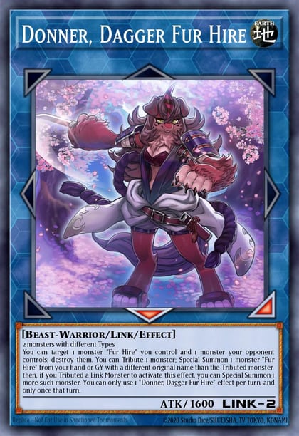 Donner, Dagger Fur Hire, 25th Anniversary Tin: Dueling Heroes Mega Pack MP23-EN192