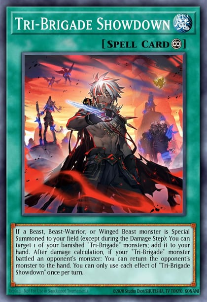 Tri-Brigade Showdown, 25th Anniversary Tin: Dueling Heroes Mega Pack MP23-EN198