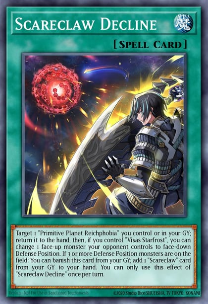 Scareclaw Decline, 25th Anniversary Tin: Dueling Heroes Mega Pack MP23-EN199