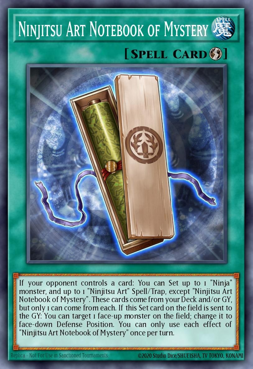 Ninjitsu Art Notebook of Mystery, 25th Anniversary Tin: Dueling Heroes Mega Pack MP23-EN201