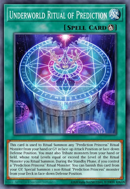 Underworld Ritual of Prediction, 25th Anniversary Tin: Dueling Heroes Mega Pack MP23-EN203