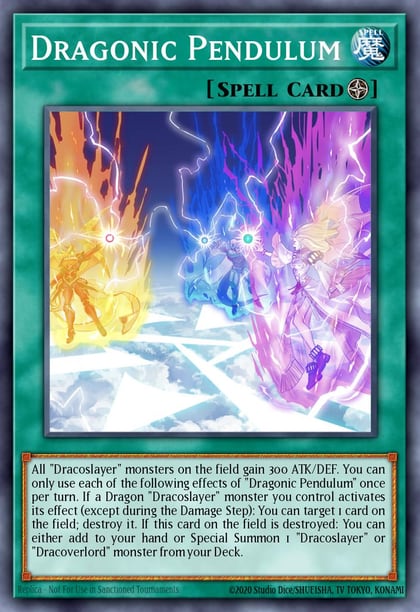 Dragonic Pendulum, 25th Anniversary Tin: Dueling Heroes Mega Pack MP23-EN205