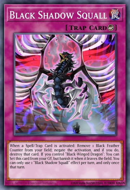 Black Shadow Squall, 25th Anniversary Tin: Dueling Heroes Mega Pack MP23-EN208