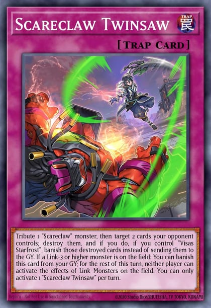 Scareclaw Twinsaw, 25th Anniversary Tin: Dueling Heroes Mega Pack MP23-EN210