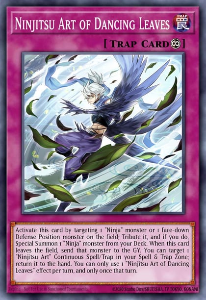 Ninjitsu Art of Dancing Leaves, 25th Anniversary Tin: Dueling Heroes Mega Pack MP23-EN212