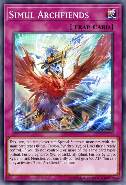 Simul Archfiends, 25th Anniversary Tin: Dueling Heroes Mega Pack MP23-EN213
