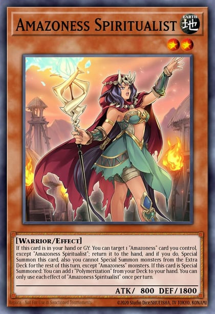 Amazoness Spiritualist, 25th Anniversary Tin: Dueling Heroes Mega Pack MP23-EN222