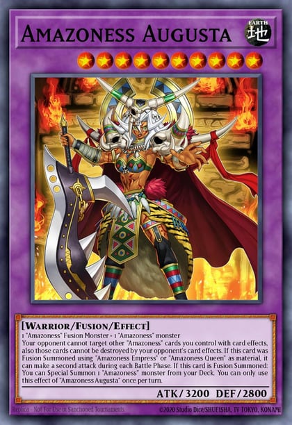 Amazoness Augusta, 25th Anniversary Tin: Dueling Heroes Mega Pack MP23-EN223